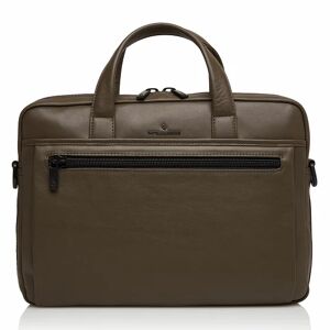 Castelijn & Beerens Nappa X Echo Briefcase RFID Leather 41 cm Komora na laptopa dark  - Unisex - Dorośli,Damy,Mężczyźni