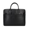 Burkely Vintage Max Briefcase Leather 44 cm Komora na laptopa black  - Damy,Unisex - Dorośli,Mężczyźni