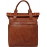 Voi Dakota Wenda Plecak skórzany 36 cm Komora na laptopa cognac  - Unisex - Dorośli,Damy,Mężczyźni