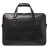 Castelijn & Beerens Ted Briefcase Leather 41 cm Laptop Compartment schwarz  - Unisex - Dorośli,Mężczyźni,Damy