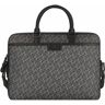 Tommy Hilfiger TH Monogram Teczka Skórzany 40 cm Komora na laptopa black monogram  - Damy,Unisex - Dorośli,Mężczyźni