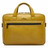 Castelijn & Beerens Nappa X Charlie Briefcase RFID Leather 41 cm Komora na laptopa yellow  - Mężczyźni,Damy,Unisex - Dorośli