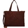 Caterina Lucchi Shopper bag skóra 38 cm cognac  - Damy