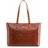 Jekyll & Hide Madrid Shopper Bag RFID Leather 39 cm Komora na laptopa tan2  - Damy