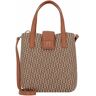 AIGNER Leonie Torba Skórzany 23 cm cognac brown  - Damy