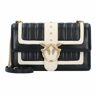 PINKO Love one Classic Torba na ramię Skórzany 27 cm nero-bianco-antique gold  - Damy