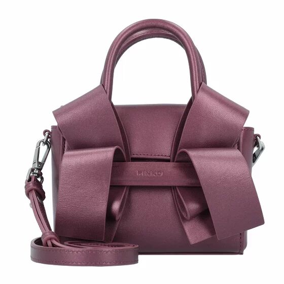 Фото - Жіноча сумка Pinko Aika Baby Mini Torba Handbag Skórzany 16 cm purple - Damy 