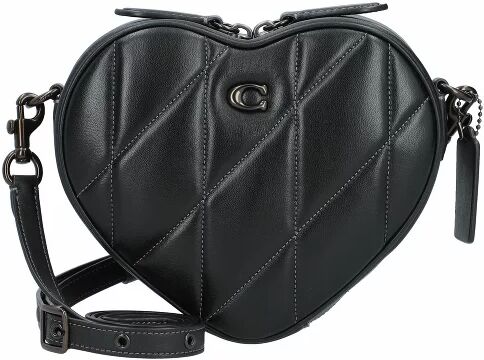 Zdjęcia - Torebka damska Coach Heart Torba na ramię Skórzany 19 cm black - Damy 