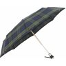 Doppler Manufaktur Parasol kieszonkowy Classic 29 cm check blue-green  - Unisex - Dorośli,Mężczyźni,Damy