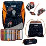 Scout Alpha Zestaw tornistra 4-części Space Data  - Unisex - Dzieci,Dziewczyny,Chłopcy