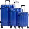 Redolz Essentials 02 4-Wheel Luggage Set 3szt. metallic-blue  - Damy,Mężczyźni,Unisex - Dorośli