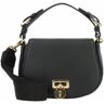 Polo Ralph Lauren Lauren Ralph Lauren Tanner Torba Skórzany 20 cm black  - Damy