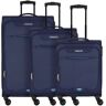 American Tourister Street Roll 4 kółka Zestaw walizek 3-części navy  - Unisex - Dorośli,Damy,Mężczyźni