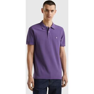 United Benetton, Purple Regular Fit Polo, size S, Violet, Men