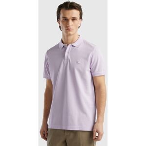 United Benetton, Lilac Regular Fit Polo, size L, Lilac, Men