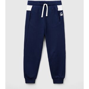 United Benetton, Sweat Joggers In Organic Cotton, size XL, Dark Blue, Kids