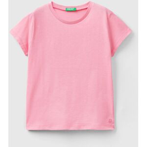 United Benetton, T-shirt In Pure Organic Cotton, size 3XL, Pink, Kids