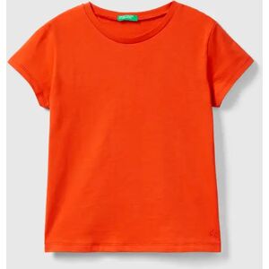 United Benetton, T-shirt In Pure Organic Cotton, size 2XL, Red, Kids