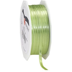 C.E. Pattberg Satynowa wstążka pistacjowa - 50 m C.E. Pattberg Satynowa wstążka pistacjowa - 50 m