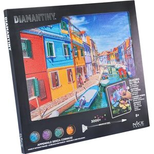 Diamantiny Quadro Burano - Sztuka kryształów - Zestaw do rękodzieła Diamantiny Quadro Burano - Sztuka kryształów - Zestaw do rękodzieła