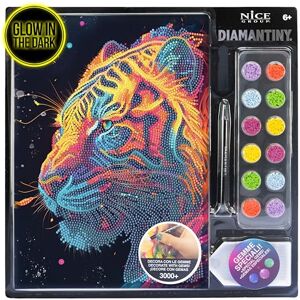 Diamantiny Level Up Pop 2 Tiger - Zestaw Sztuki z Kryształami 3D Diamantiny Level Up Pop 2 Tiger - Zestaw Sztuki z Kryształami 3D