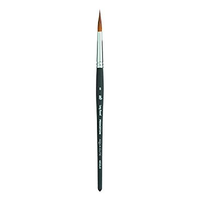 Princeton Aqua Elite, Series 4850, Synthetic Kolinsky Watercolor Paint Brush,Long Round, 8 Princeton Aqua Elite, Series 4850, Synthetic Kolinsky Watercolor Paint Brush,Long Round, 8