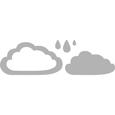 Rayher 50051000 szablon do wykrawania, zestaw: "Clouds&Drops", 4 sztuki Rayher 50051000 szablon do wykrawania, zestaw: "Clouds&Drops", 4 sztuki
