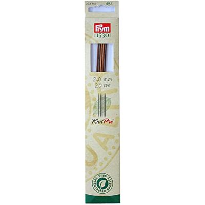 Prym Natural Podwójne Druty do Robótek - 5 szt. Prym Natural Podwójne Druty do Robótek - 5 szt.