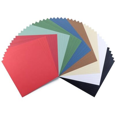 Creative Florence Papier lniany na Boże Narodzenie 250 g papier do scrapbookingu 30,5 x 30,5 cm kolorowy karton eleganckie zaproszenia, pudełka na prezenty i projekty artystyczne Creative Florence Papier lniany na Boże Narodzenie 250 g papier do scrapbookingu 30,5 x 30,5 cm kolorowy karton eleganckie zaproszenia, pudełka na prezenty i projekty artystyczne