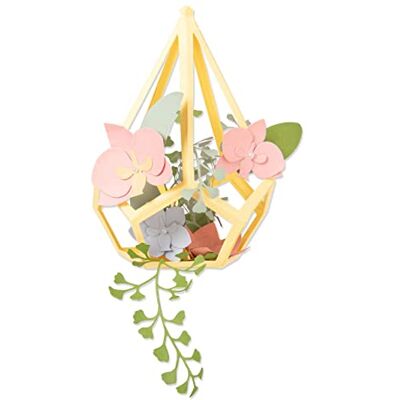 Sizzix , Wielokolorowe, uniwersalny szablon Thinlits 12 szt. 664366 kwieciste terrarium Sizzix , Wielokolorowe, uniwersalny szablon Thinlits 12 szt. 664366 kwieciste terrarium
