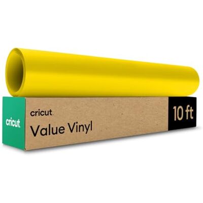 Cricut Value Winyl Matowy, Żółty 30,5 cm x 3 m (1) Cricut Value Winyl Matowy, Żółty 30,5 cm x 3 m (1)