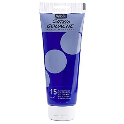 PEBEO 220 ml Studio Gwasz, ultramaryna niebieski PEBEO 220 ml Studio Gwasz, ultramaryna niebieski