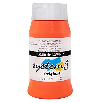 Daler Rowney System 3 farba akrylowa 75ml fluorescencyjna pomarańczowa Daler Rowney System 3 farba akrylowa 75ml fluorescencyjna pomarańczowa