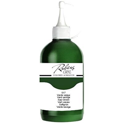 Lienzos Levante 0120422517 Rubens Cryl Farba akrylowa, 517-zielony pęcherz, opakowanie 250 ml Lienzos Levante 0120422517 Rubens Cryl Farba akrylowa, 517-zielony pęcherz, opakowanie 250 ml