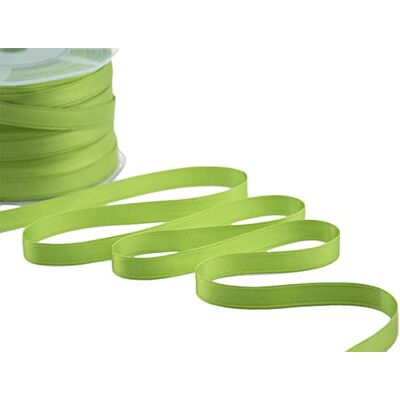 Furlanis Podwójna satynowa włoska wstążka z tkaniny, pistacja, 10 mm x 100 m Furlanis Podwójna satynowa włoska wstążka z tkaniny, pistacja, 10 mm x 100 m