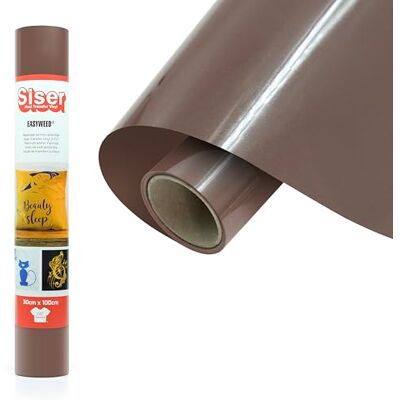 SISER ® EasyWeed® czekolada 30 cm x 1 m termotransferowy winyl do personalizacji tkanin SISER ® EasyWeed® czekolada 30 cm x 1 m termotransferowy winyl do personalizacji tkanin