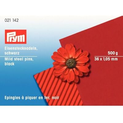 Prym stalowa czarna (1,05 x 36 mm) 1 Sztuk Prym stalowa czarna (1,05 x 36 mm) 1 Sztuk