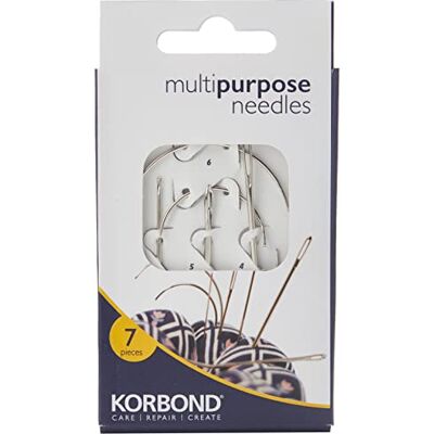 Korbond Igły wielofunkcyjne 7 szt.-K110230, srebrny, wiele Korbond Igły wielofunkcyjne 7 szt.-K110230, srebrny, wiele