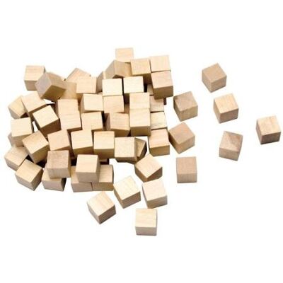 Glorex kostka drewniana, naturalna, 12 x 12 x 3 cm Glorex kostka drewniana, naturalna, 12 x 12 x 3 cm