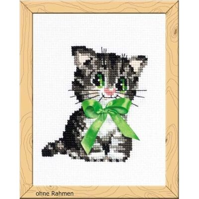 Riolis Zestaw do haftu krzy?ykowego, szablon do liczenia, bawe?na, wielokolorowy, 15 x 18 x 0,1 cm Riolis Zestaw do haftu krzy?ykowego, szablon do liczenia, bawe?na, wielokolorowy, 15 x 18 x 0,1 cm