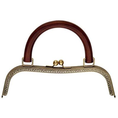 Prym Zamknięcie kieszeniowe, materiał MDF/metal, stary mosiądz, 26x19 cm Prym Zamknięcie kieszeniowe, materiał MDF/metal, stary mosiądz, 26x19 cm
