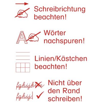 TimeTEX Stempel sitodrukowy "Perpetuum", 4 w 1, Uwaga na pisanie TimeTEX Stempel sitodrukowy "Perpetuum", 4 w 1, Uwaga na pisanie