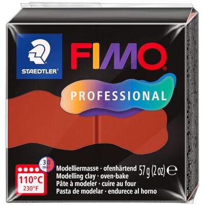 Staedtler 8040-74 ST, masa modelarska Fimo Prof 57 g, terakota, standardowa Staedtler 8040-74 ST, masa modelarska Fimo Prof 57 g, terakota, standardowa