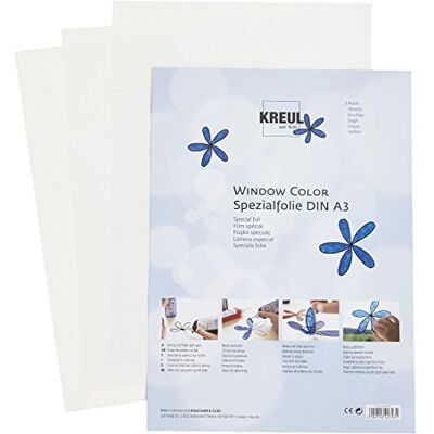 KREUL C. Spezialfolie Hobby Line "Glas Design", DIN A3 KREUL C. Spezialfolie Hobby Line "Glas Design", DIN A3