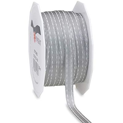 PRÄSENT Wstążka precyzyjna, srebrna, 7 mm-20 m PRÄSENT Wstążka precyzyjna, srebrna, 7 mm-20 m