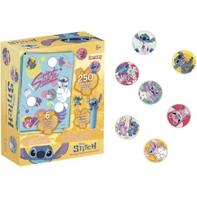 Lansay Naklejka Stitch Wkład Pakiet wkładów do naklejek Stitch z 250 dodatkowymi naklejkami i 6 nowymi ilustrowanymi arkuszami Kreatywna aktywność dla dzieci od 5 lat Lansay Naklejka Stitch Wkład Pakiet wkładów do naklejek Stitch z 250 dodatkowymi naklejkami i 6 nowymi ilustrowanymi arkuszami Kreatywna aktywność dla dzieci od 5 lat