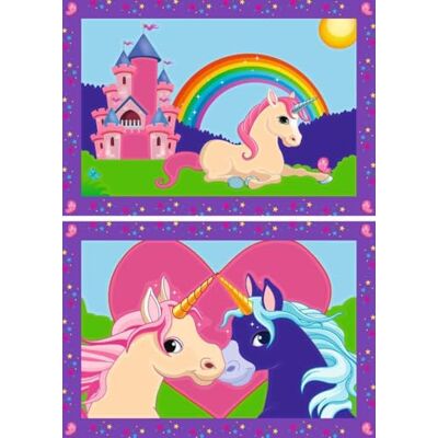 Ravensburger Bunte Einhornwelt Malen nach Zahlen Junior Ravensburger Bunte Einhornwelt Malen nach Zahlen Junior