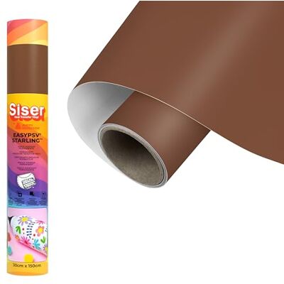 SISER EasyPSV Starling naklejka winylowa Mocha 150 x 30 cm, do personalizacji przedmiotów, idealna do zastosowań na twardych powierzchniach SISER EasyPSV Starling naklejka winylowa Mocha 150 x 30 cm, do personalizacji przedmiotów, idealna do zastosowań na twardych powierzchniach