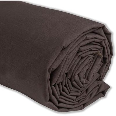 IPEA Brązowa tkanina bawełniana Popeline 200 cm x 150 cm Wyprodukowano we Włoszech Tkanina na metry do szycia, odzieży, poszewek, dekoracji, akcesoriów, patchworku, jednobarwnego materiału do IPEA Brązowa tkanina bawełniana Popeline 200 cm x 150 cm Wyprodukowano we Włoszech Tkanina na metry do szycia, odzieży, poszewek, dekoracji, akcesoriów, patchworku, jednobarwnego materiału do