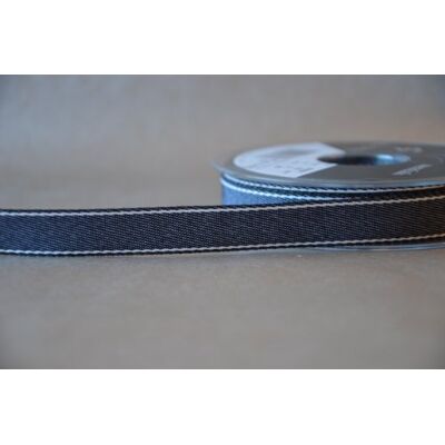 Berisfords denim, poliester, czarny, 10,4 x 10,4 x 2 cm Berisfords denim, poliester, czarny, 10,4 x 10,4 x 2 cm